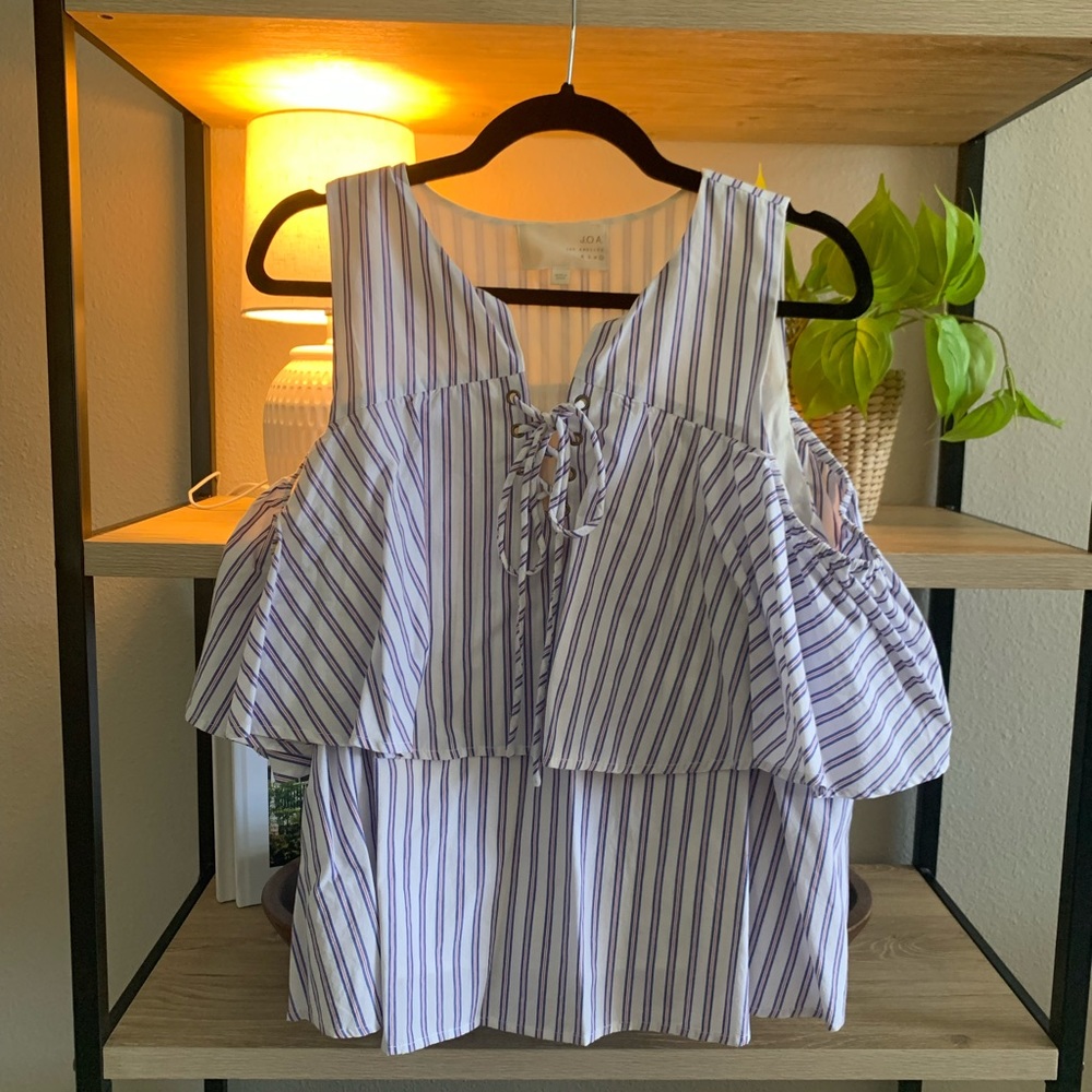 JOA Striped Top